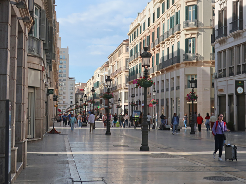 Calle de Marques de Larios, Malaga Spain