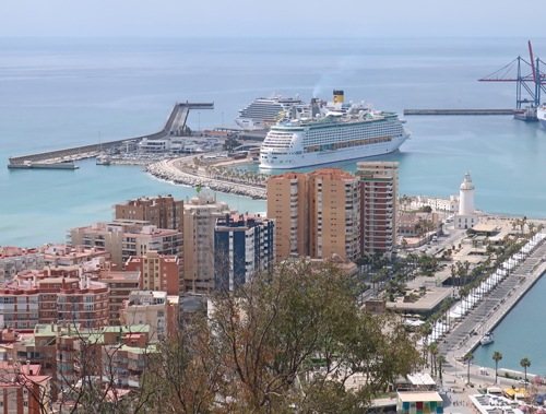 Malaga Cruise Port, Spain