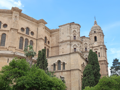 Landmarks in Malaga Spain