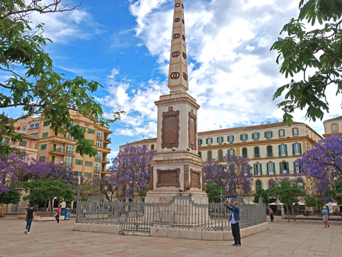 Plaza de la Merced, Malaga Spain